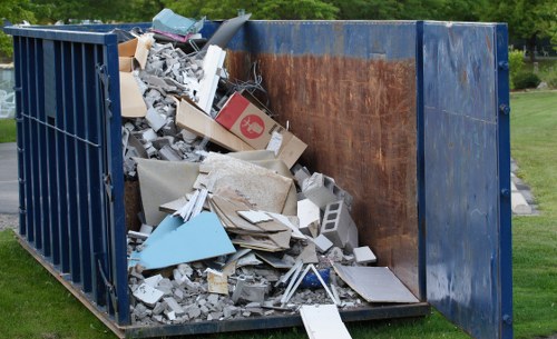 Furniture clearance team working in a Norbiton home