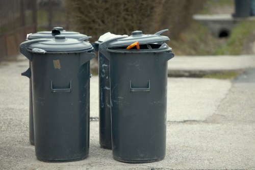 Residents participating in waste removal services in Norbiton